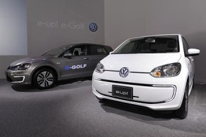 フォルクスワーゲン、電気自動車「e-up!」と「e-ゴルフ」を2015年に導入