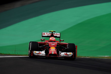 「ドライの実力は把握できた」／フェラーリ、F1ブラジルGP1日目