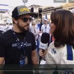 【WEC動画】フェルナンド・アロンソに美人レポーターがインタビュー　バーレーン6時間
