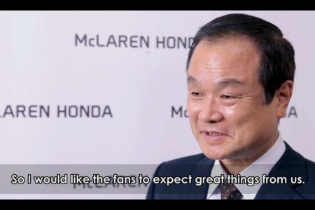【動画】ホンダF1、伊東社長インタビュー「本田宗一郎の時からの象徴を続ける」