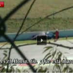 【映像】アロンソ、クラッシュ直後の現場映像