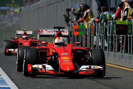 「メルセデスAMGに次ぐ位置をキープ」／フェラーリ、F1オーストラリアGP1日目