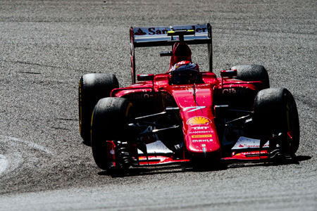 ベッテル「パンクではない。タイヤの暴発だ」フェラーリ／F1ベルギーGP決勝