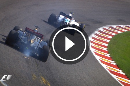 【F1公式動画】F1ベルギーGP、カッコいいハイライトシーン