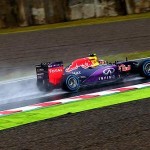 【P2速報】雨のP2トップはレッドブル　マクラーレン・ホンダは確認走行／F1日本GP