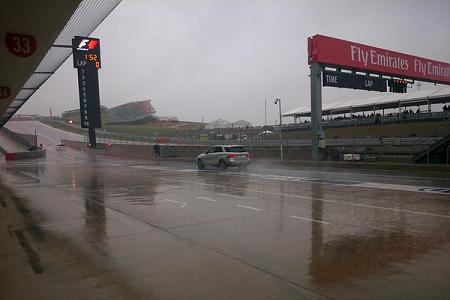 【速報】F1アメリカGP予選は悪天候のためキャンセル。現地時間日曜午前に実施