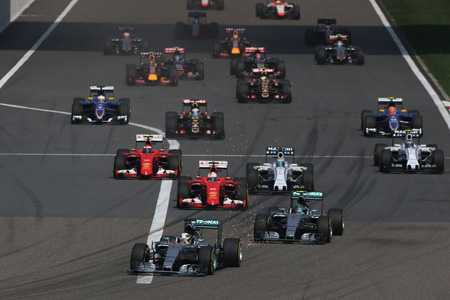 2015年F1は昨年より平均0.5秒スピードアップ