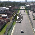 【動画】F1オーストラリアGP決勝レーススタート時、クビアトがストップ