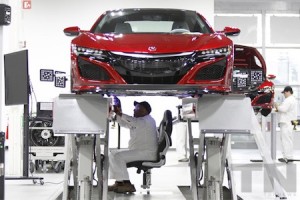 ホンダ、新型NSX北米仕様車の量産を4月下旬より開始