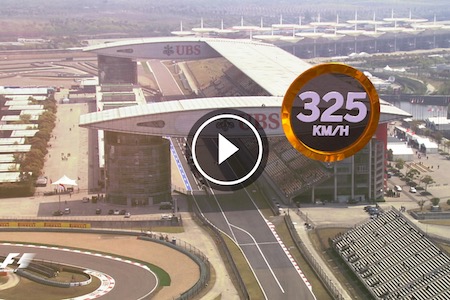 【映像】F1中国GP上空からの映像でコース解説