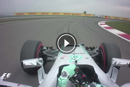 【映像】予選ポールポジションを獲得したニコ・ロズベルグのオンボードカメラ映像