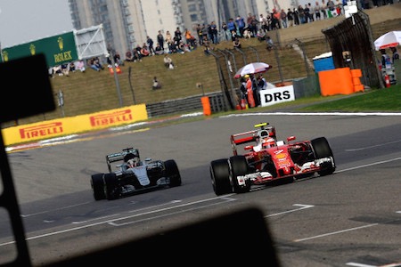 F1中国GP決勝レース、最速スピード