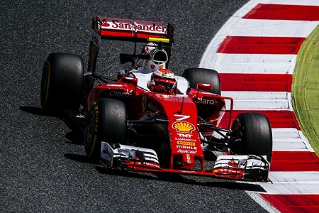 フェラーリ「予想外の3列目スタートに」／スペインGP2日目
