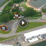 【動画】F1カナダGP上空からサーキット解説　トップスピードは341.9km/h