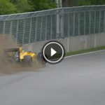 【動画】マグヌッセン、不可解なクラッシュで赤旗中断／F1カナダGPフリー走行3回目