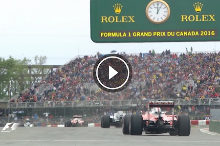 【動画】F1カナダGP予選ハイライト映像　熾烈なポールポジション争い