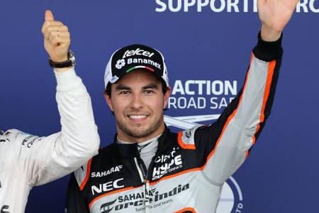 フォース・インディア「ペレスが今季2度目の3位表彰台」／ヨーロッパGP決勝