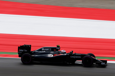 【マクラーレン・ホンダ】バトン「みんな速い。Q3は難しいかも」／F1オーストリアGP1日目