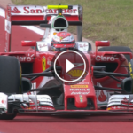 【動画】フェラーリ、右リアタイヤ締め忘れ･･･ライコネン怒る／F1アメリカGP
