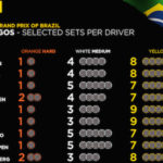 F1ブラジルGPのタイヤ選択発表　ロズベルグ、チャンピオン獲得なるか