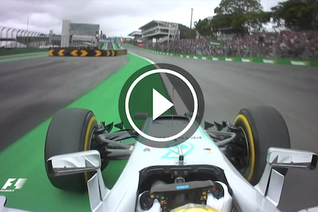 【車載映像】F1ブラジルGPのポールポジションラップ
