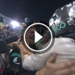 【動画】新F1ワールドチャンピオン誕生の瞬間、ロズベルグは喜びを爆発させドーナツターン
