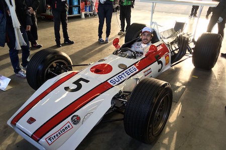 【マクラーレン・ホンダ】アロンソ、『Honda RA301』に笑顔