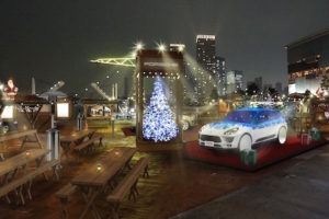 ポルシェ、ドイツのクリスマスを日本で再現　今週末、イルミネーション「点灯式」