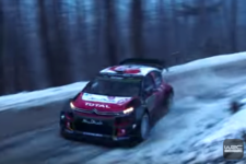 【WRC動画】シトロエンC3、凍結路面でクラッシュ／WRC第1戦ラリー・モンテカルロ デイ2