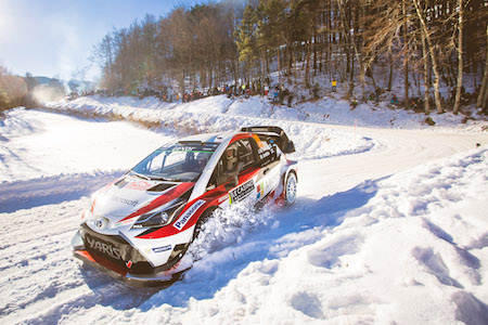 【WRC】トヨタ、雪と氷の高速ステージで2台完走を目指す／第2戦ラリー・スウェーデン
