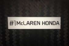 【マクラーレン・ホンダ】2017年の新車『MCL32』のシャシー1号車が完成