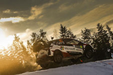 【WRC】トヨタ首位へ浮上　わずか3.8秒差･･･最終日逃げ切れるか？／第2戦ラリー・スウェーデン デイ3