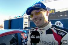 【WRC動画】トヨタのラトバラ、表彰台で喜び爆発のガッツポーズ！SS18の走り／第2戦ラリー・スウェーデン