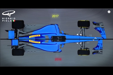【動画】F1公式サイト、2017年F1レギュレーション変更をイラストで説明