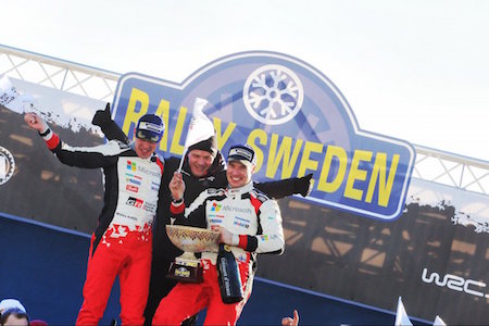【WRC動画】トヨタ公式、優勝のラリー・スウェーデンを振り返るハイライト映像（字幕あり）