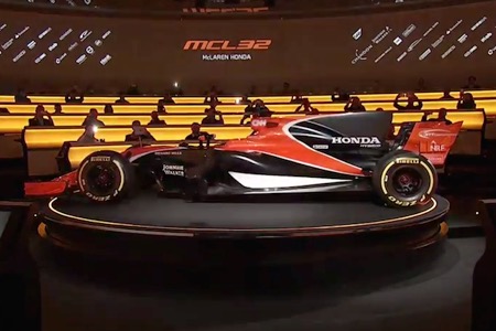 【新車発表・画像追加】マクラーレン・ホンダ『MCL32』公開･･･色はオレンジとブラック