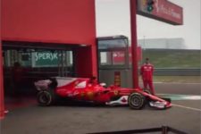 【動画】フェラーリ『SF70H』フィオラノで初走行の映像（17秒）