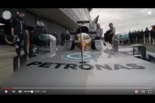 【360°車載映像】メルセデス、ルイス・ハミルトンの初走行映像と無線を公開