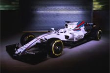 【新車発表・画像】ウィリアムズ、“シャークフィン付き”新車『FW40』を正式発表