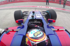 【動画・新車発表】トロロッソの2017年F1カー『STR12』初走行の動画公開　ルノーエンジン音も