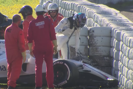 【動画】F1シーズン前テスト3日目は笑顔のアロンソ、新人ストロールは壁にヒット