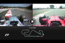 【車載映像で比較】2017年の最速ライコネン vs 2016年ポールのハミルトン
