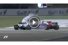 【動画】ストロールとサインツのクラッシュ、悪いのはどっち？／F1バーレーンGP決勝レース