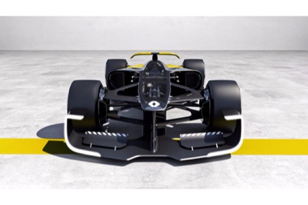 【動画・画像24枚】10年後の未来形F1･･･ルノーF1、2027年のコンセプトF1カーを発表