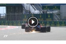【動画】F1ロシアGP FP1ダイジェスト　滑るコースでスピン続出、エンジンカバーが宙に舞い赤旗