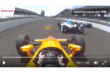 【インディ500車載映像】アロンソ、トラフィックの中をオーバーテイクするオンボード映像
