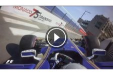 【動画】ウェーレイン危機一髪、バトンと接触し横転／F1モナコGP