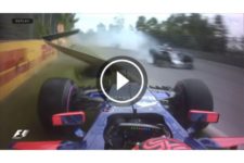 【動画】1周目の激しいクラッシュシーン／F1カナダGP決勝レース