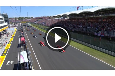 【動画】F1第11戦ハンガリーGP決勝レースダイジェスト