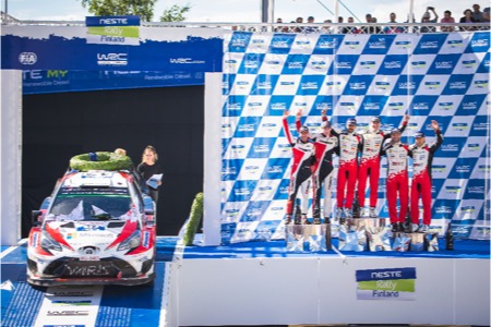 【WRC：結果】トヨタ第3の男ラッピがWRC初優勝！／第9戦ラリー・フィンランド